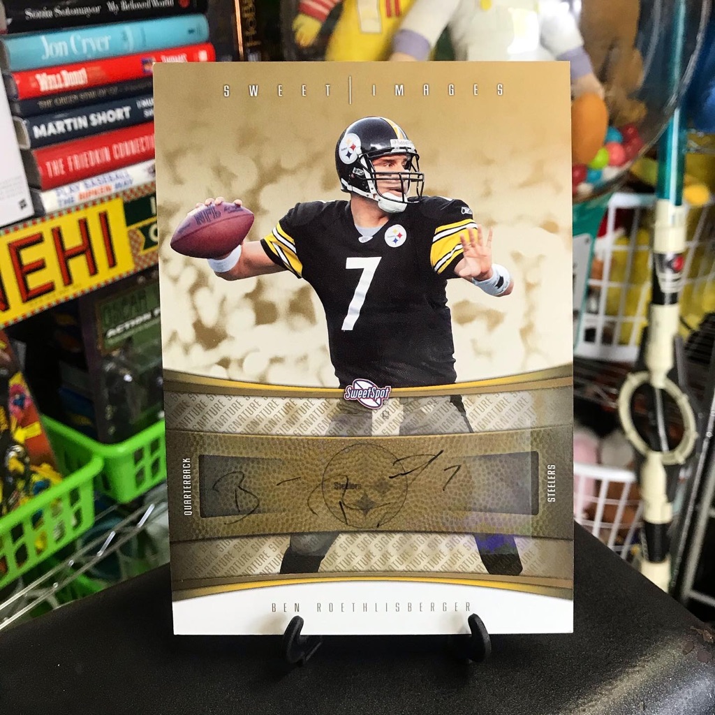 ‘06 Ben Roethlisberger Sweet Spot Box Topper Auto